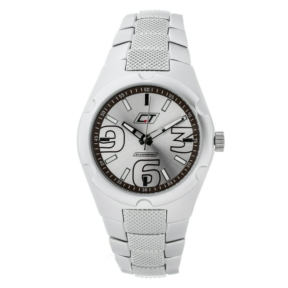 WATCH CHRONOTECH STAINLESS STEEL SILVER SILVER MEN CC7039M 06M