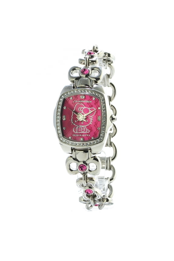 WATCH CHRONOTECH STAINLESS STEEL PINK SILVER MEN CT7105LS 16M