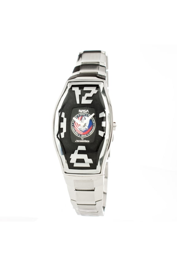 WATCH CHRONOTECH STAINLESS STEEL BLACK SILVER UNISEX - MEN AND WOMEN CT6281L 12M