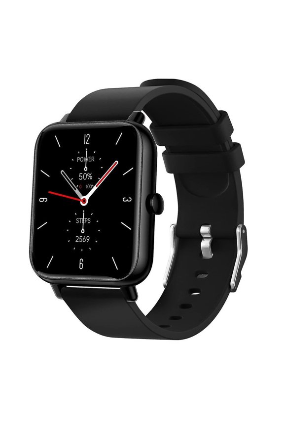 Smart Watch, Sports Watch Pedometer Sleep Monitor Waterproof Watch for iOS Android 1.4 Inch Smart Bracelet (Black)