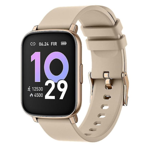 Chronus Smart Watch Women Men, 1.65 Inch Waterproof Smart Watch IP68 Smart Watch with Monitor (gold)