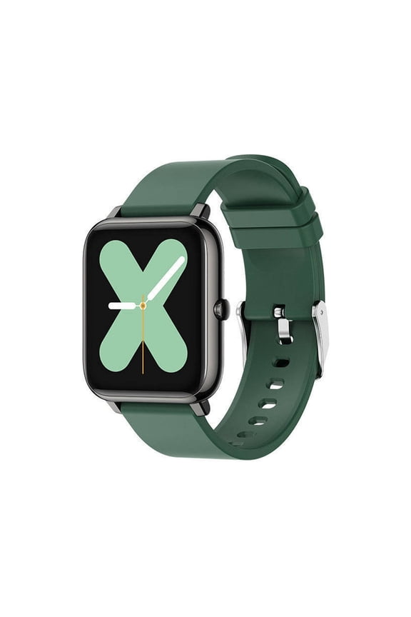 Smartwatch P22, IP67 Waterproof, Smartwatch for Android iOS-Green
