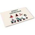 thumbnail image 1 of Chrsitmas Doormat Christmas Gnomes Door Mat Christmas Welcome MatsEntrance Floor Mat Snowflake Christmas Tree Chrsitmas Rug Indoor Bathroom Decorative Floor Mat Non-Slip Carpet 18x30 in, 1 of 4