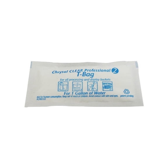 Chrysal Clear Professional #2 T-Bag - 50 Case