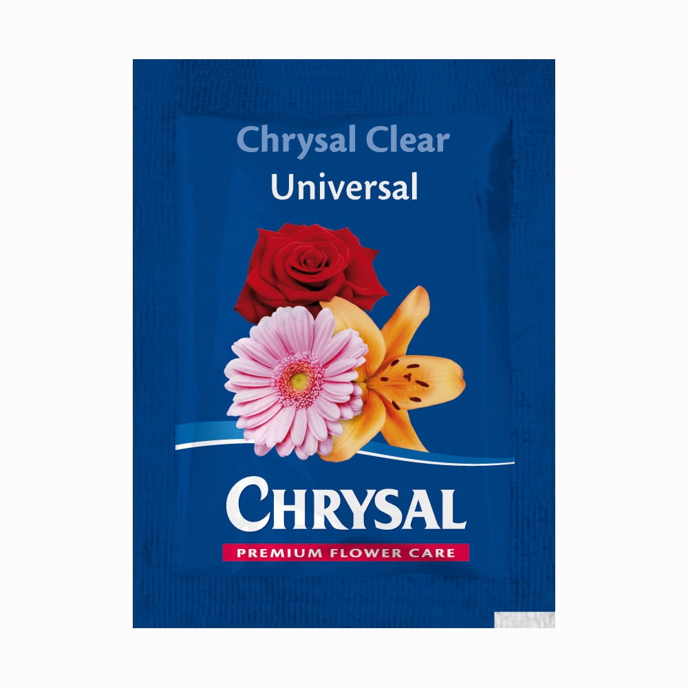 Chrysal Flower Food for Fresh Cut Flowers 1000 x 5 Gram Packets by Bloomingmore