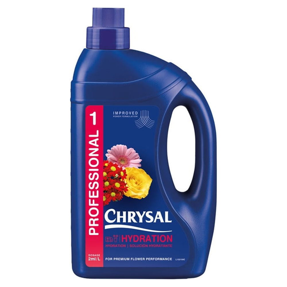 Chrysal Professional 1 Hydrating Solution for Fresh Cut Flowers -1 Quart by Bloomingmore