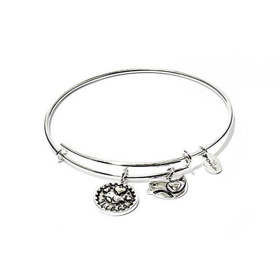 Chrysalis Niece Friend & Family CRBT0711SP Silver (Rhodium) Plate Expandable Bangle