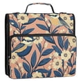 thumbnail image 1 of Chrysanthemum Stripes Lines Zipper Binder Bag 3 Ring Binder Bag,Large Capacity Durable Binder Organizer Bag, 1 of 1