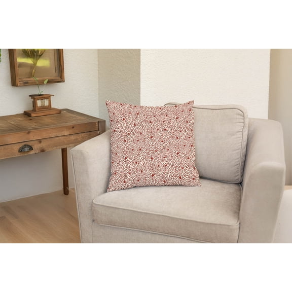 Chrysanthemum Bloom Decorative Throw Pillow