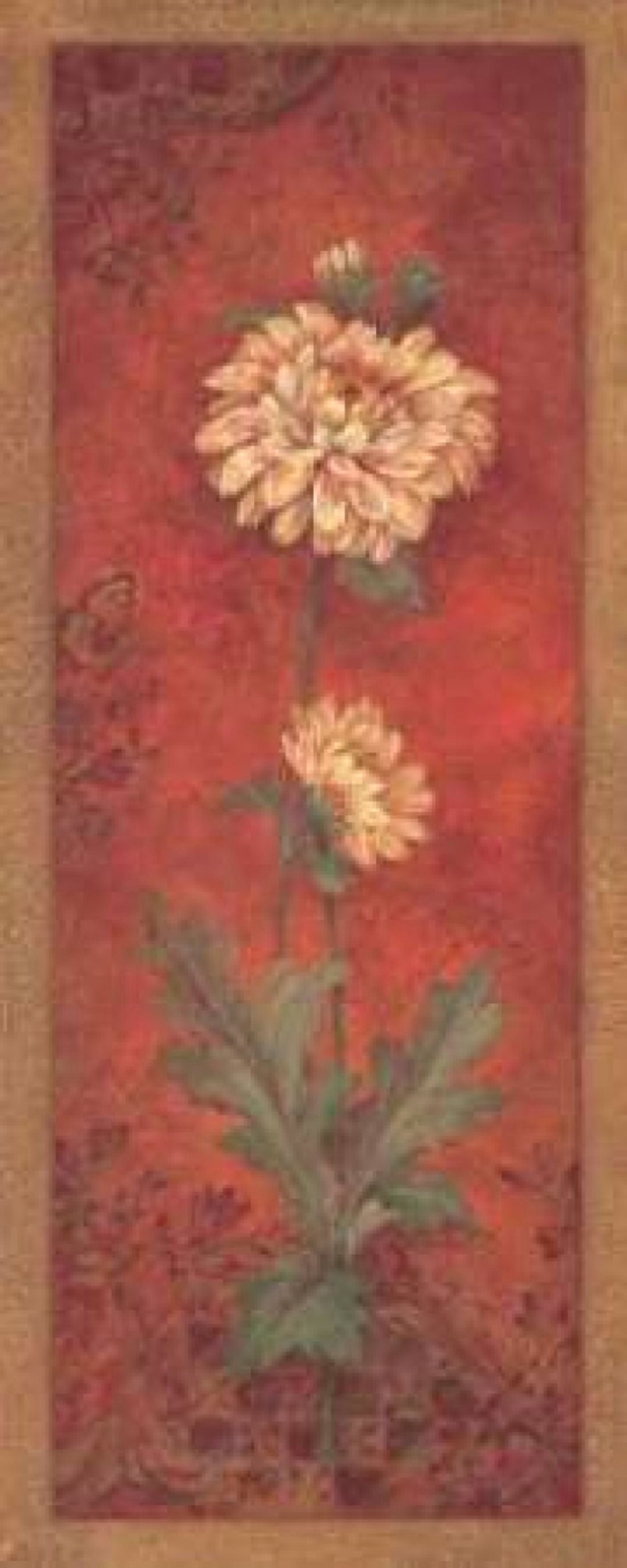 Chrysanthemum Canvas Art - Pamela Gladding (10 x 20)