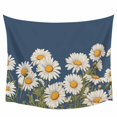 Chrysanthemum Hand Drawn Retro Tapestry Wall Hanging Boho Wall Tapestry