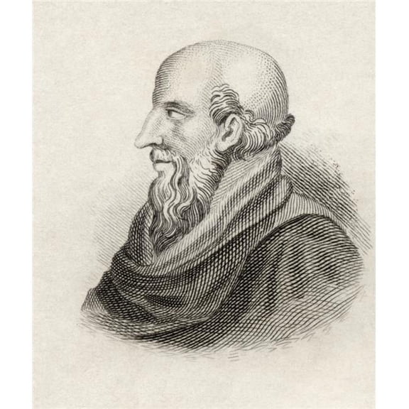 Chrysippus of Soli Born Circa 280 Bc Died 207 Bc Greek Stoic Philosopher From the Book Crabbes Historical Dictionary P 2 Poster Print, 26 x 32