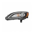 thumbnail image 1 of For Chrysler 200 2011 2012 2013 2014 Headlight Assembly Driver Side | CAPA Certified | Black Bezel | S Model | Replacement For CH2502275, CH2502275C | 191275696064, 68088067AG, 1 of 3
