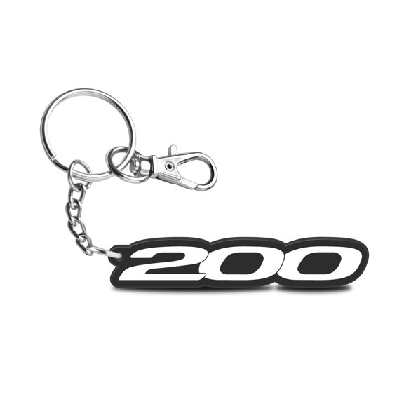 Chrysler 200 Custom Laser Cut UV Full-Color Printing Acrylic Charm Key Chain