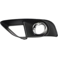 thumbnail image 1 of For Chrysler 300 2012 2013 2014 Fog Light Cover Driver Side | Outer | With Parking Aid Sensor Holes | SRT-8 | w/ Chrome | Paint to Match | Replacement For CH1038151 | 68156969AA, 1 of 7