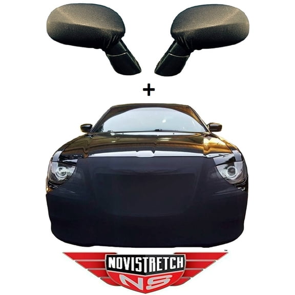 Chrysler 300 NoviStretch Front + Mirror Bra High Tech Stretch Mask Combo Fits: All 2005 and Later Mopar Chrysler's 300