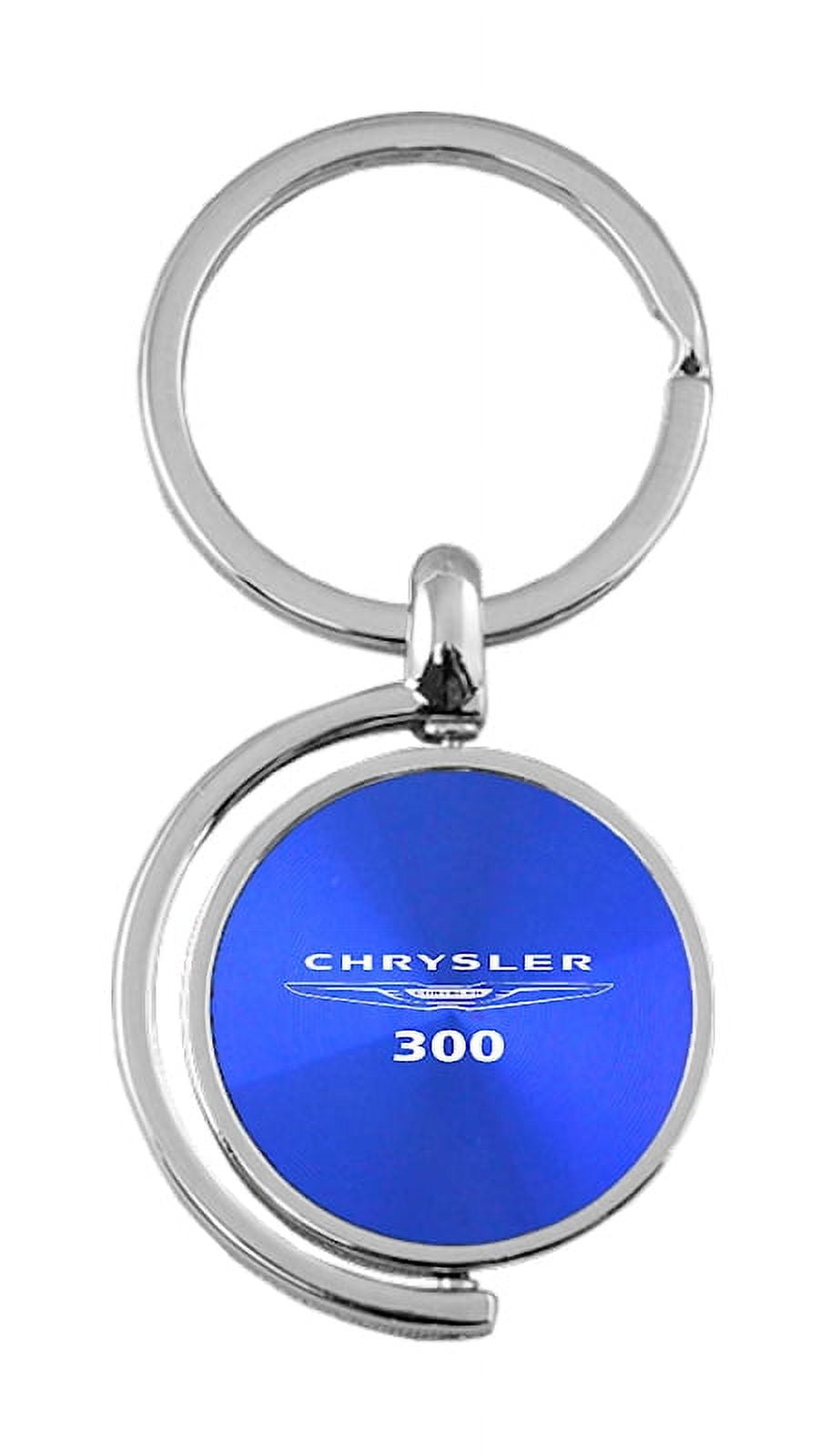 Chrysler 300 Spinner Key Ring (Blue)