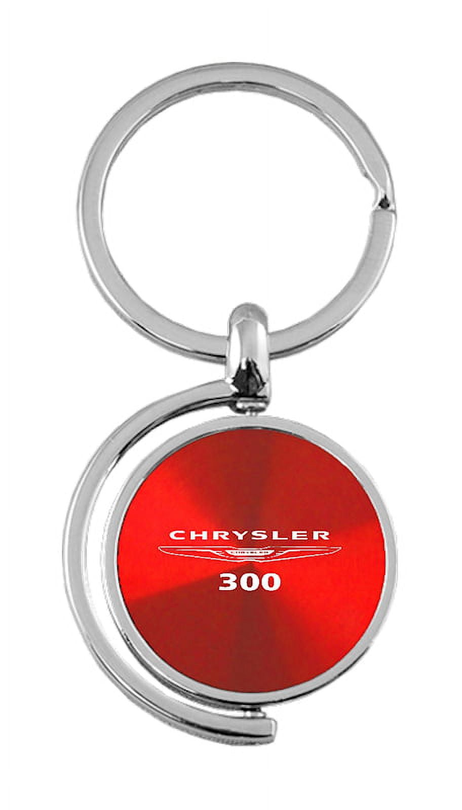 Chrysler 300 Spinner Key Ring (Red)