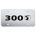 thumbnail image 1 of Chrysler 300S Laser Etched Logo License Plate (Brushed Chrome), 1 of 3