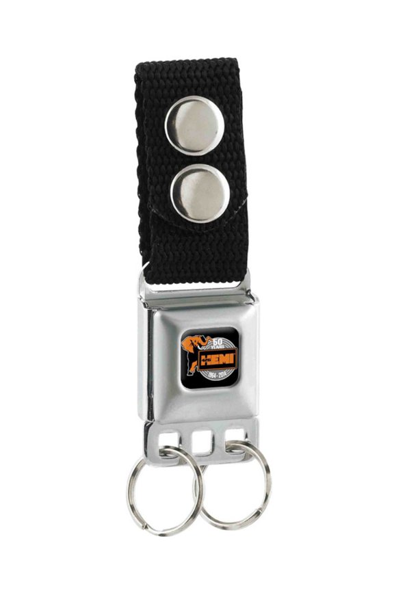 Chrysler Automobile Company Orange Hemi Elephant Key Chain