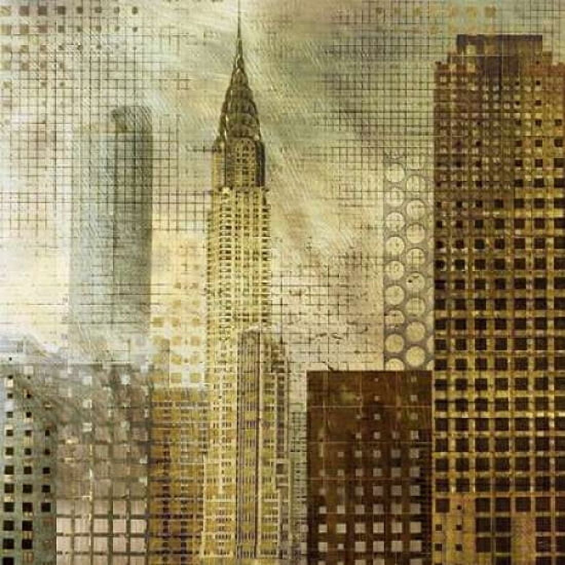 Chrysler Building Canvas Art - Katrina Craven (24 x 24)