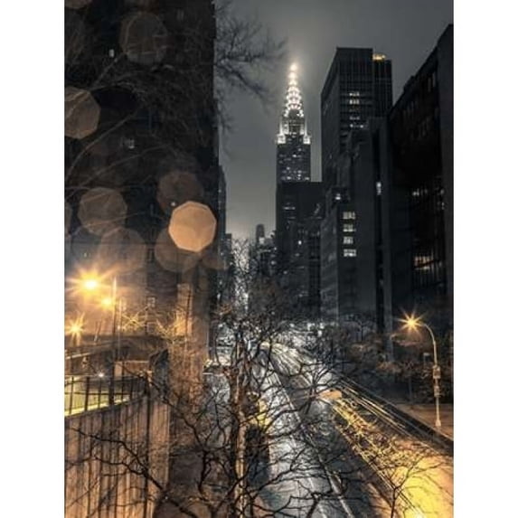 Chrysler Building in New York city Poster Print by Assaf Frank (9 x 12)