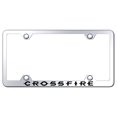 thumbnail image 1 of Chrysler Crossfire Laser Etched Logo Wide Body License Plate Frame (Chrome), 1 of 1