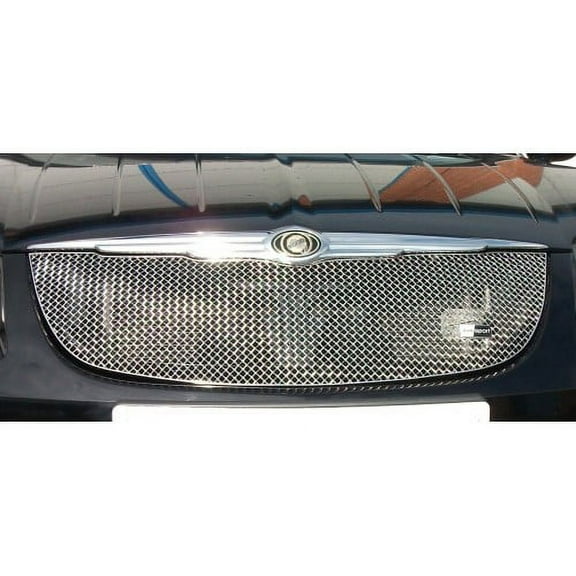 Chrysler Crossfire - Upper Grill - Silver finish (2004 to 2008)