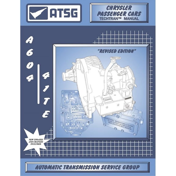 Chrysler Dodge 41TE (A604) Transmission Rebuild Manual 1989 & Up