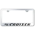 thumbnail image 1 of Chrysler PT Cruiser Laser Etched Logo Stainless Steel License Plate Frame (Chrome), 1 of 3