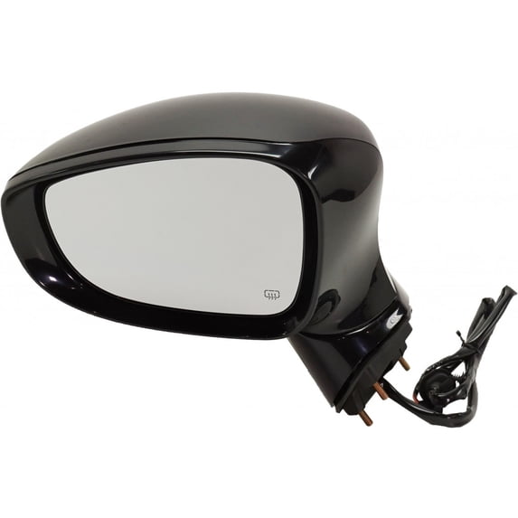 For Chrysler Pacifica 2017 2018 2019 Door Mirror Driver Side | Power | Heated | w/ Blind Spot Detection | Paint to Match Base and Cover | Replacement For CH1320465 | 5RM13AXRAD