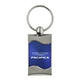 thumbnail image 1 of Chrysler Pacifica Rectangular Wave Key Ring (Blue), 1 of 2