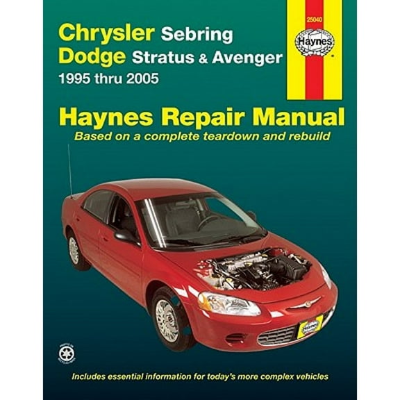 Pre-Owned Chrysler Sebring & Dodge Stratus & Avenger 1995 Thru 2005 (Haynes Automotive Repair Manual) (Paperback) 1563926547 9781563926549