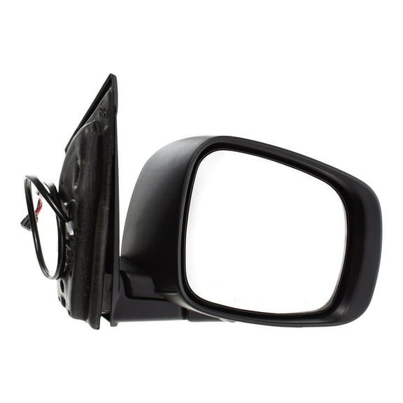 For Chrysler Town & Country 2008-2016 Door Mirror Passenger Side | Power Glass | Heated | Manual Folding | Textured Black | Non-Towing | Replacement for CH1321291 | 5113366AF