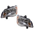 thumbnail image 1 of For Chrysler Town & Country 2008-2016 Headlight Assembly Driver and Passenger Side | Pair | CAPA | Replacement For CH2502192C, CH2503192C | 5113337AI, 5113337AD, 5113336AI, 5113336AD, 1 of 5