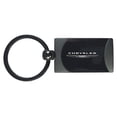 thumbnail image 1 of Chrysler Two-Tone Rectangular Key Chain (Gun Metal), 1 of 2