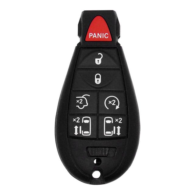 Chrysler and Dodge Simple Key 7 Button Fobik with Emergency Key