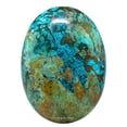 thumbnail image 1 of Chrysocolla Crystal Palm Stone, 1 of 6