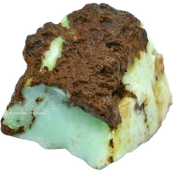 Chrysoprase Crystal Raw Stones (2 Pieces)