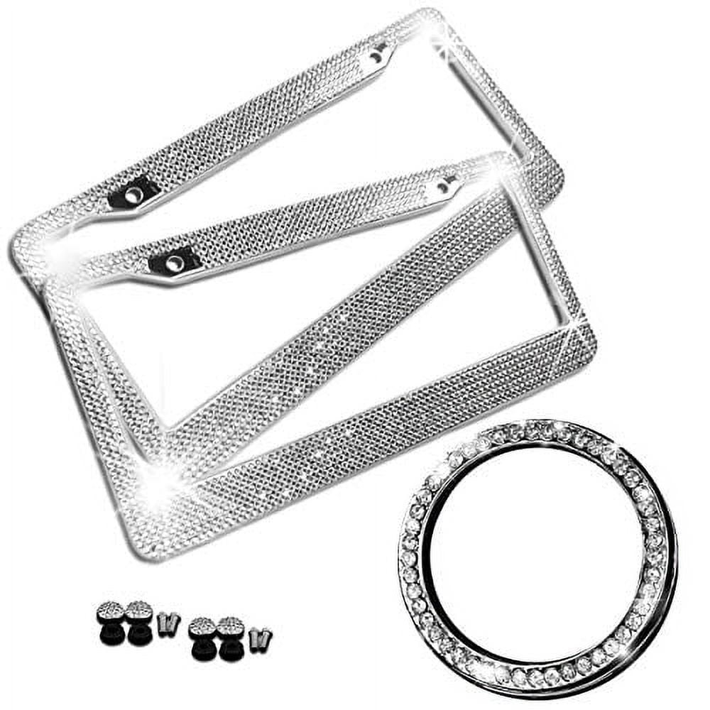 Chrystal Bling Ring Emblem Sticker Rhinestone Start Engine Ignition