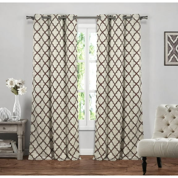 Chrysteena Solid Window Curtain Set