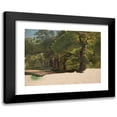 thumbnail image 1 of Chrystian Breslauer 14x12 Black Modern Framed Museum Art Print Titled - Forest Landscape, Sketch, 1 of 5