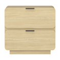thumbnail image 1 of Chrystie Contemporary Modern Nightstand in Natural, 1 of 10