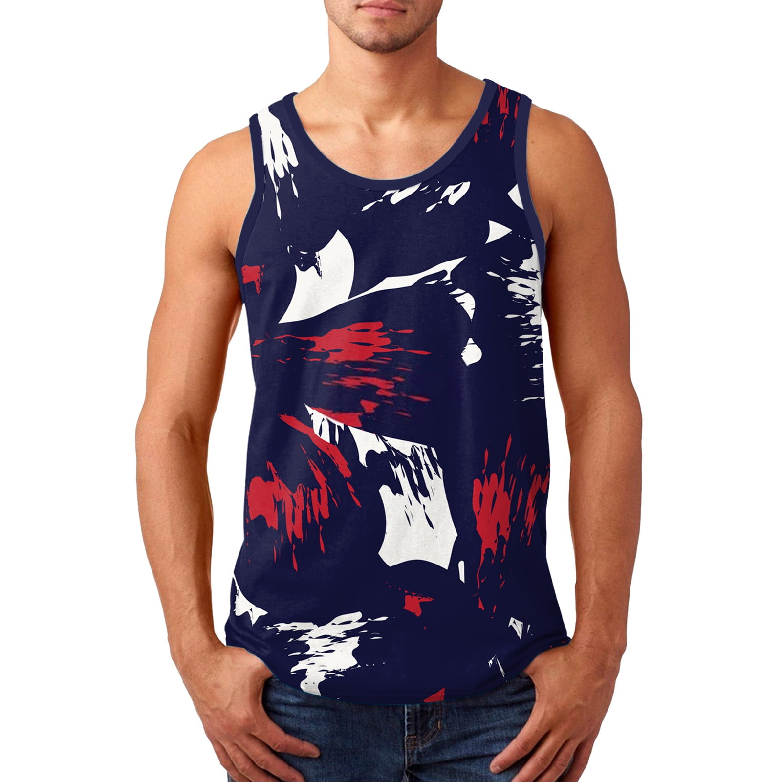 Chu Chu Beach Tank Tops For Men Multi Pack Men Beach Shirts Lifting