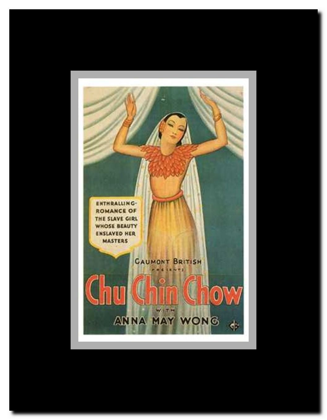 Chu Chin Chow Framed Movie Poster