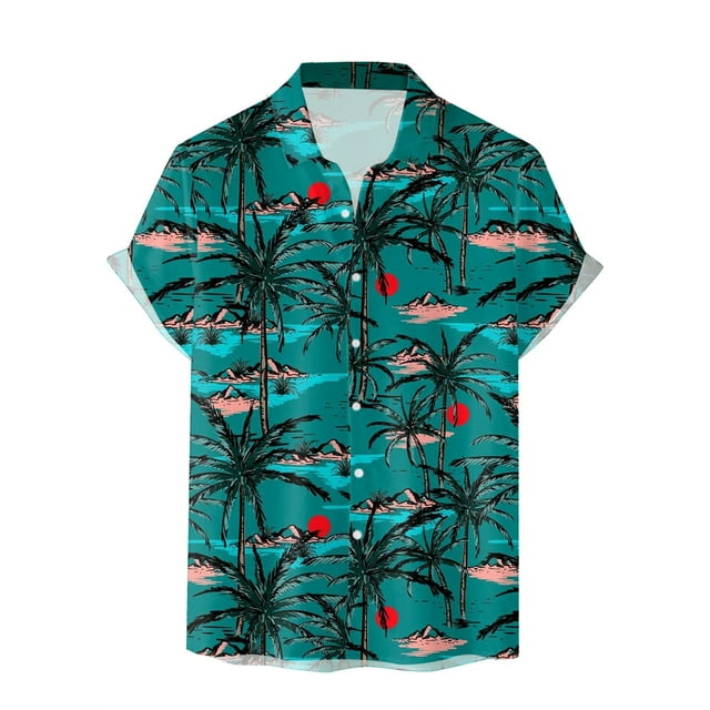 Chu Chu Hawaii Shirts - Mens Bluey Hawaiian Shirts Mens Beach Shirts ...