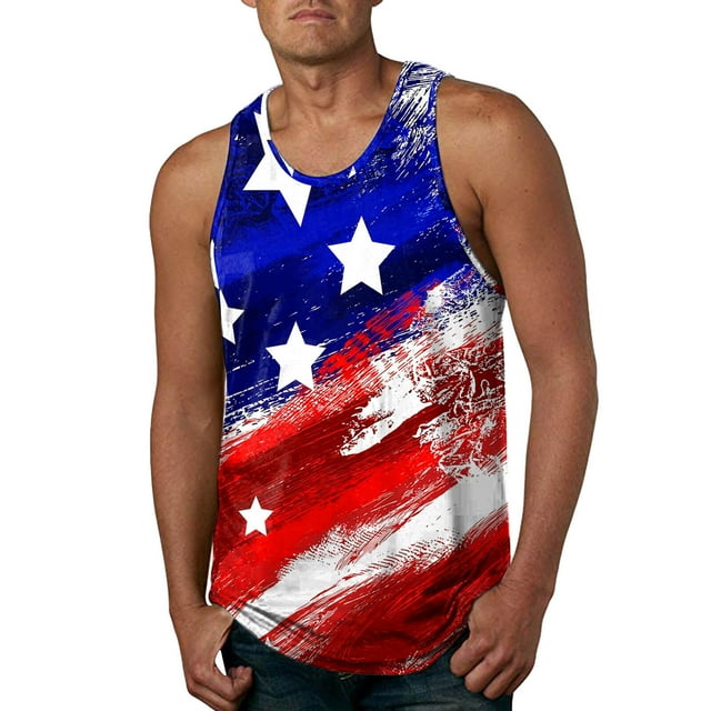 Chu Chu Mens Fourth Of July Tank Tops - 4 Of July Shirts For Men Usa ...