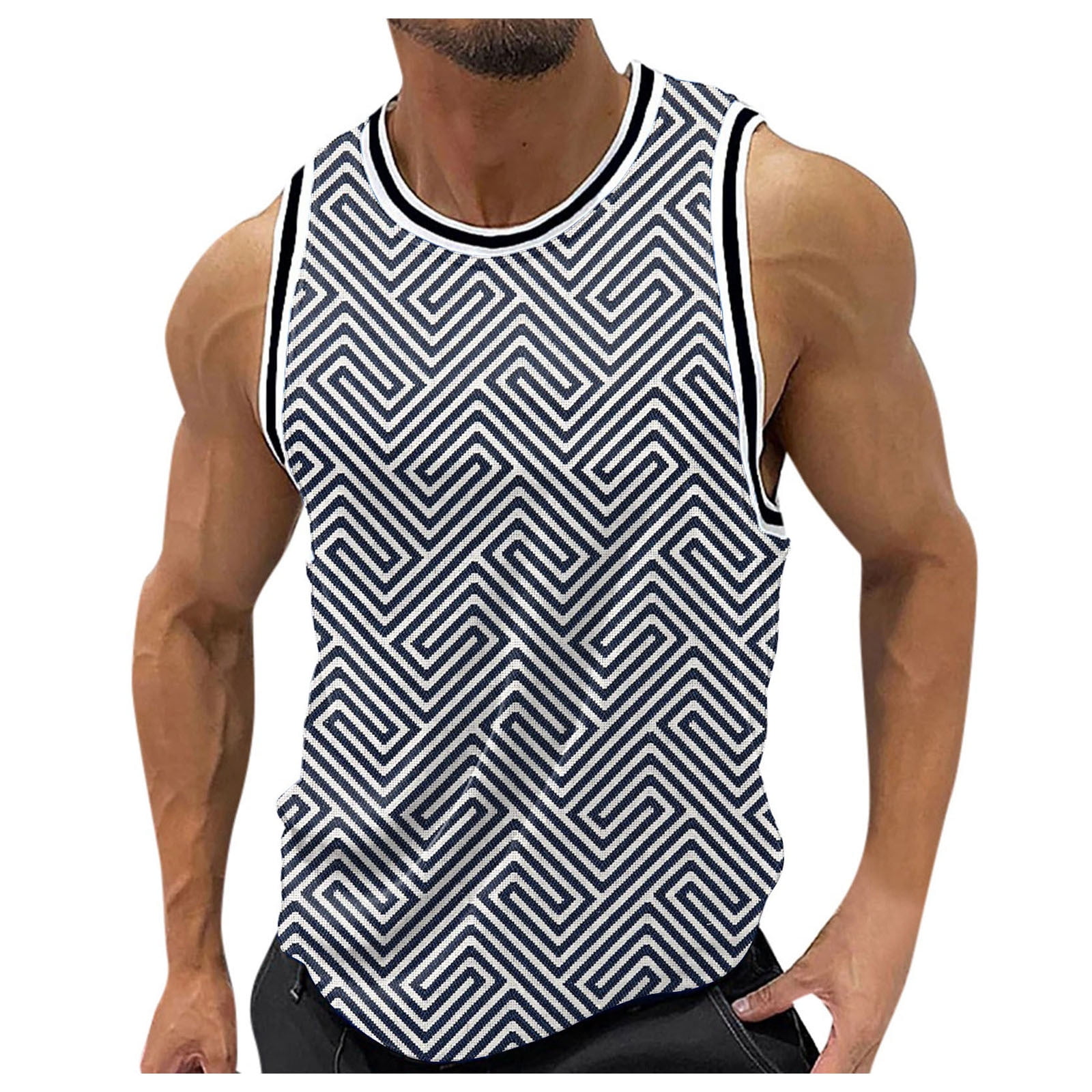 Chu Chu Mens Long Tank Tops Muscle Tees For Men Men'S Big And Tall