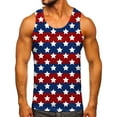 Chu Chu Patriotic Tank For Men Usa Tanks Crop Top Big And Tall Tank