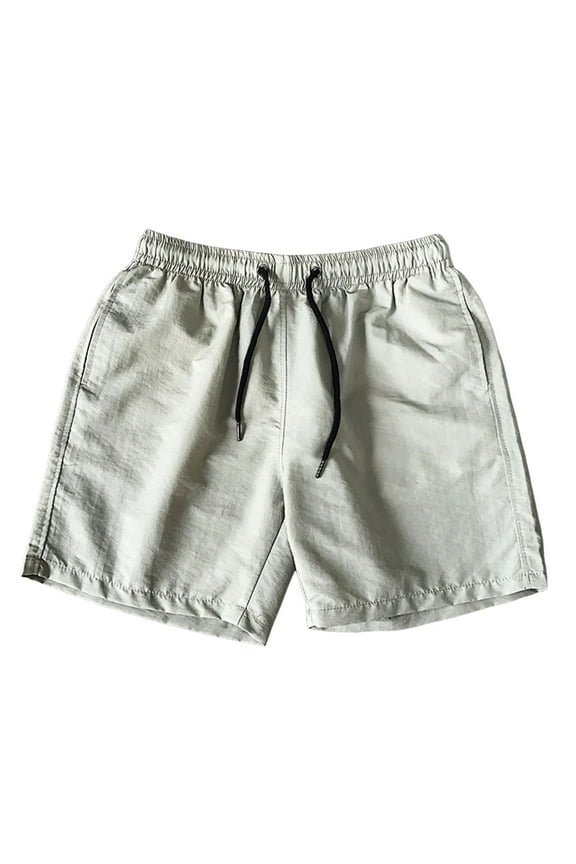 Men’s Swim Trunks Drawstring Shorts Men Mens Swim Trunk Mens Swimming Trunks with Compression Liner Casual Shorts Men Mens Short Shorts